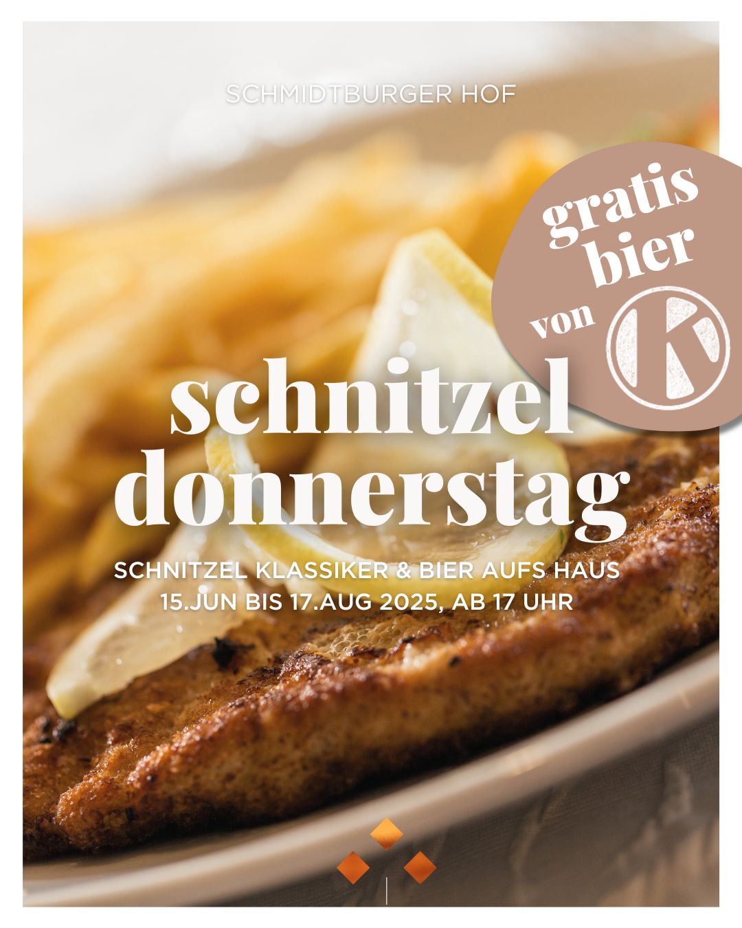 Schnitzeldonnerstag Kirner Pils
